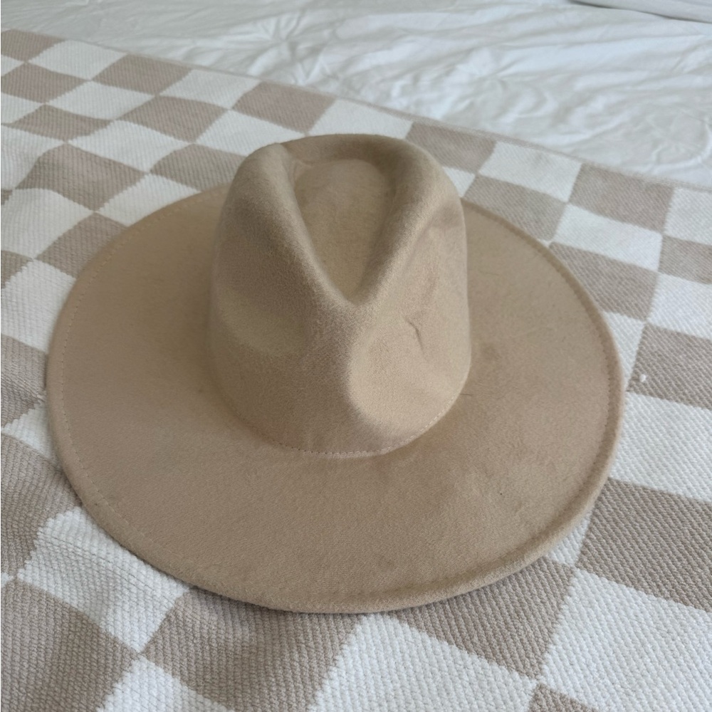 Vici Tan Wide-Brim Hat